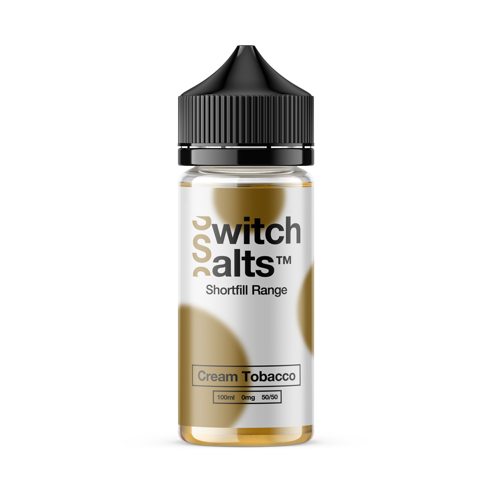Switch Salts Cream Tobacco (100ml)