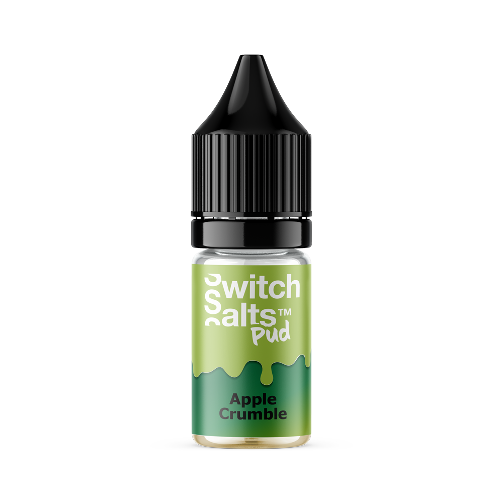 Switch Salts Pud Apple Crumble (10ml)