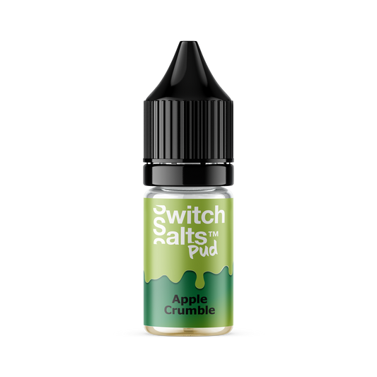 Switch Salts Pud Apple Crumble (10ml)