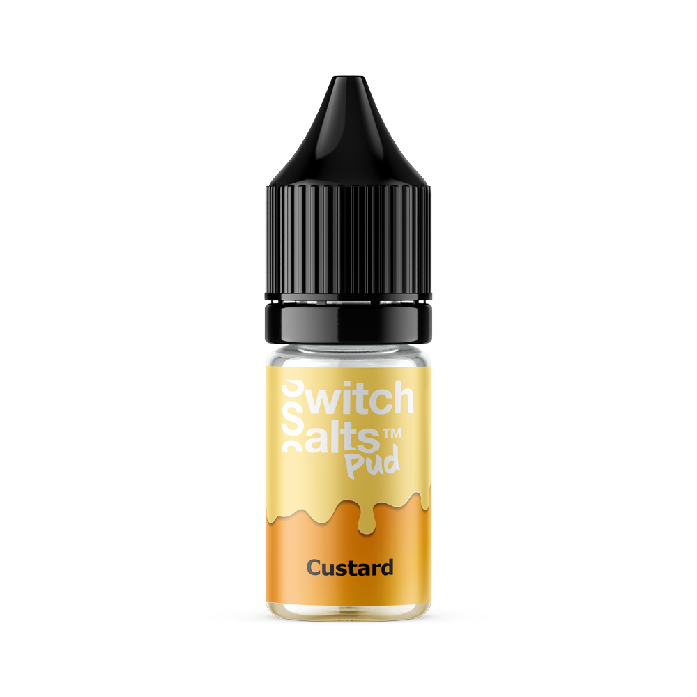 Switch Salts Pud Custard (10ml)