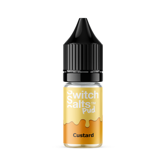 Switch Salts Pud Custard (10ml)