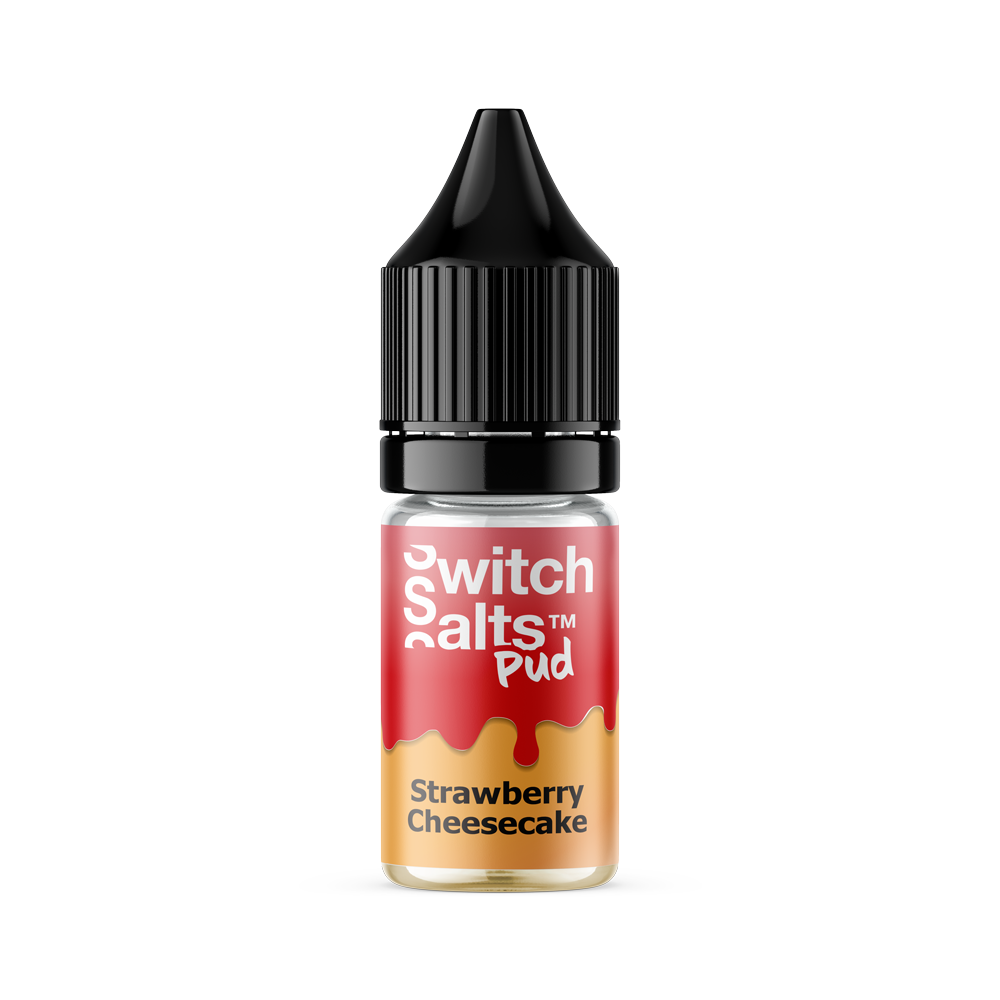 Switch Salts Pud Strawberry Cheesecake (10ml)