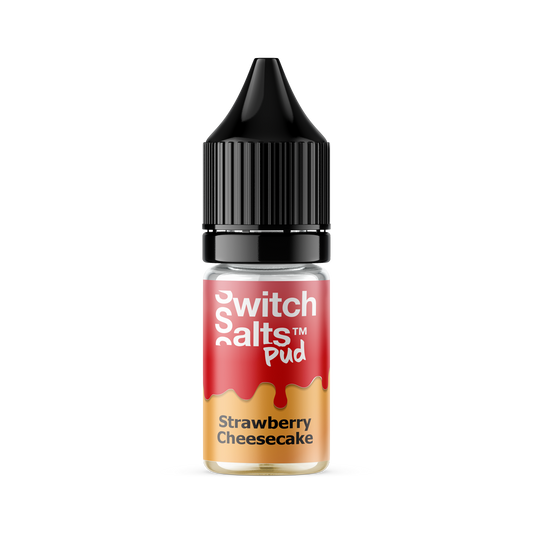 Switch Salts Pud Strawberry Cheesecake (10ml)